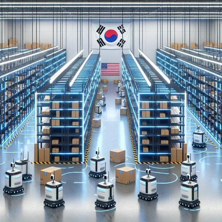 Why Korean Autonomous Warehouse Systems Are Tested by US Retailers