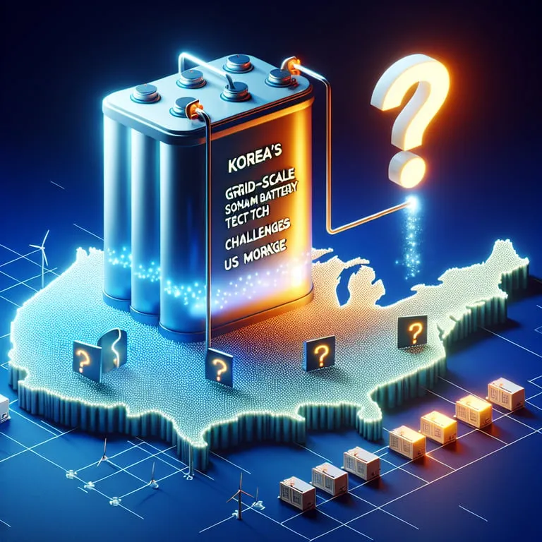 How Korea’s Grid‑Scale Sodium Battery Tech Challenges US Storage Markets