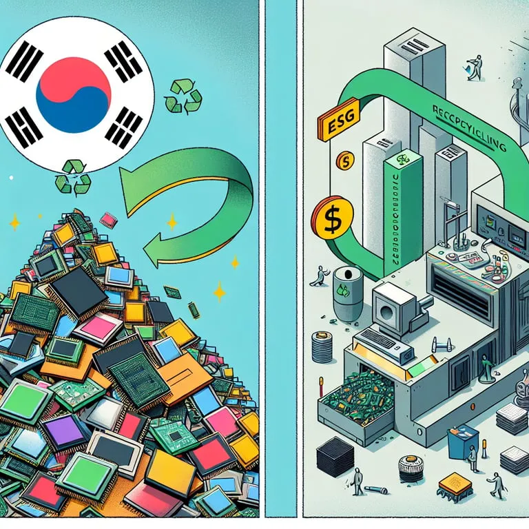 How Korea’s Semiconductor Materials Recycling Tech Attracts US ESG Funds