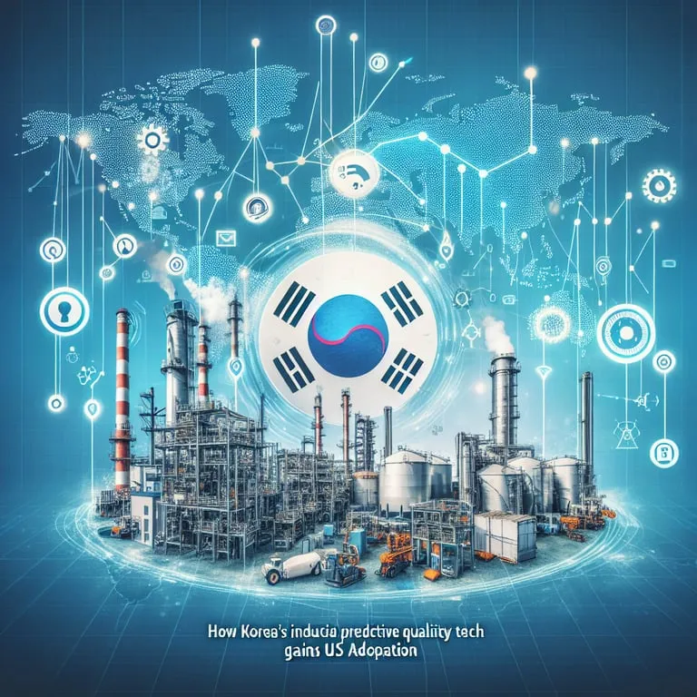 How Korea’s Industrial IoT Predictive Quality Control Tech Gains US Adoption