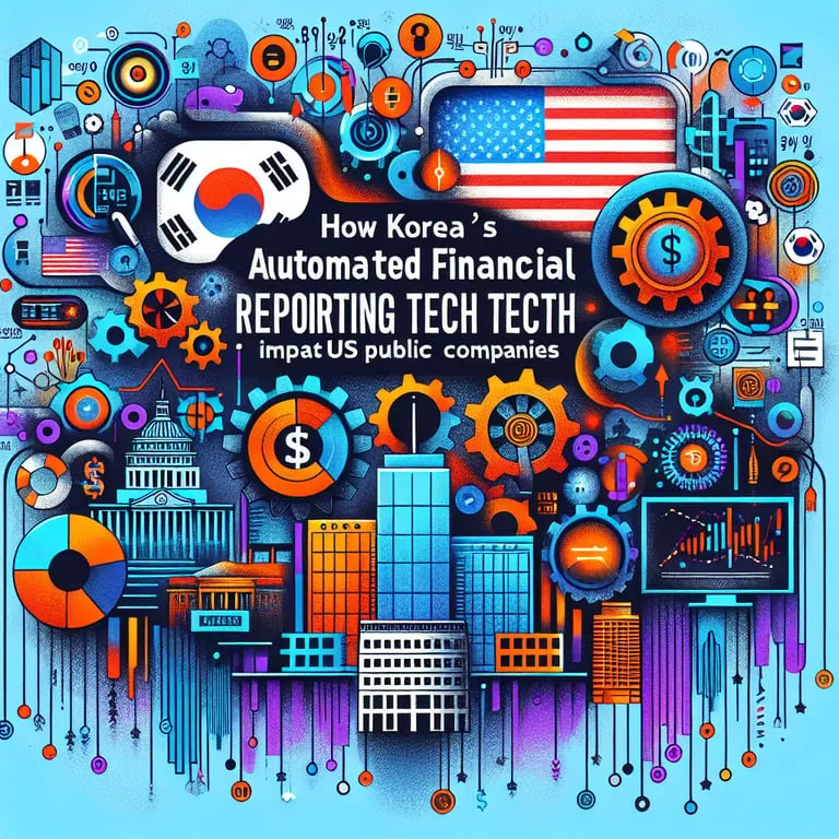How Korea’s Automated Financial Reporting Tech Impacts US Public Companies